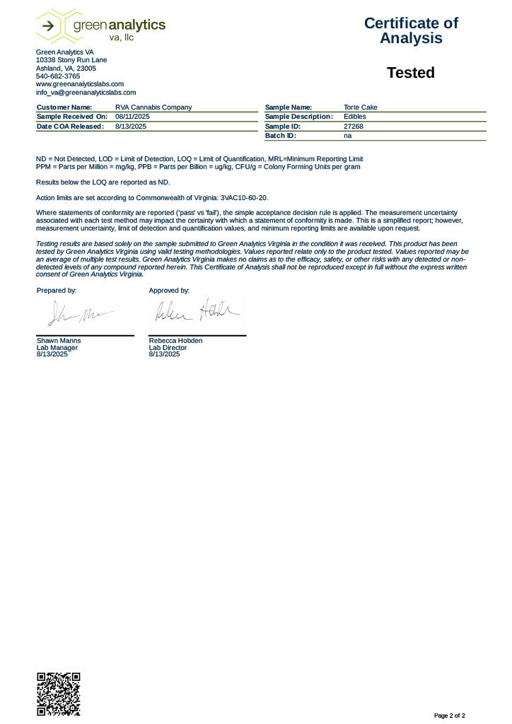 Chocolate Space Cake 15mg THC (In-Store Only)