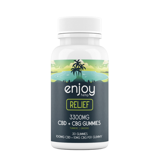 Enjoy Hemp - FULL SPECTRUM CBD Gummies - RELIEF