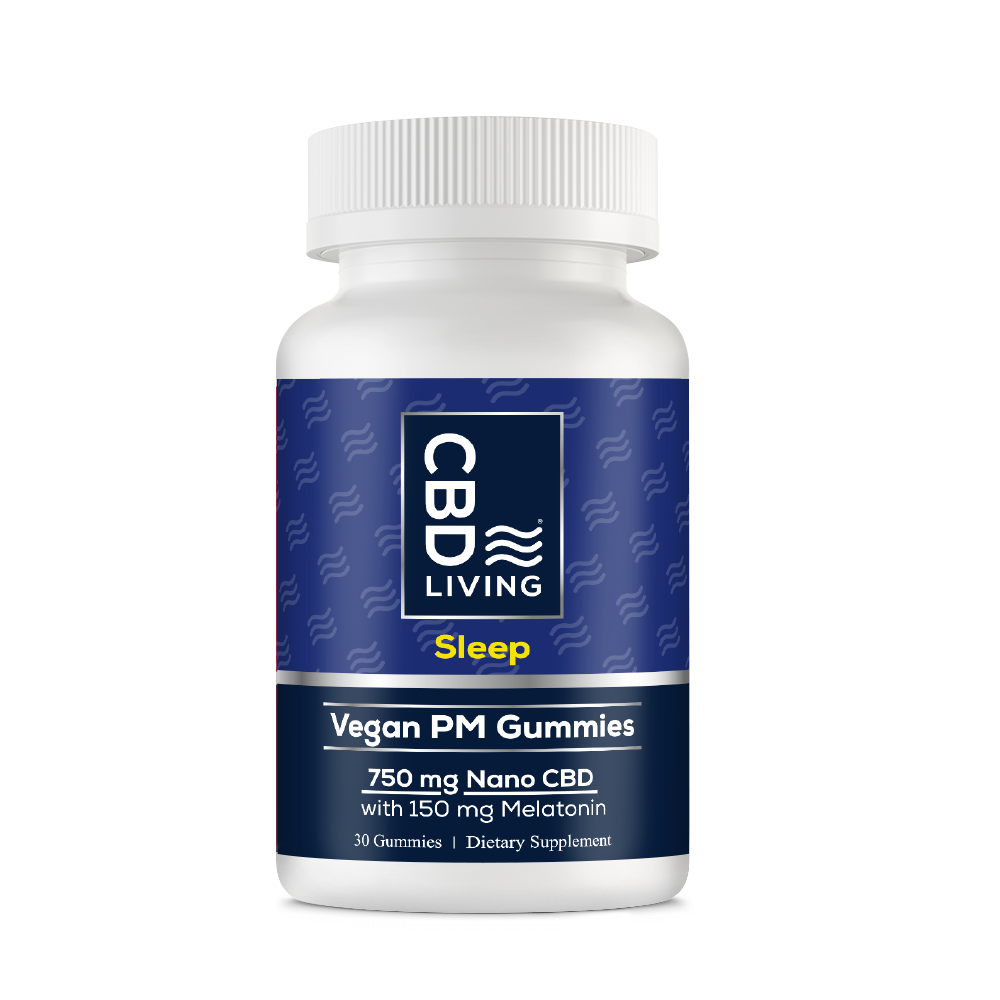 CBD Living - THC-FREE Sleep CBD Gummies