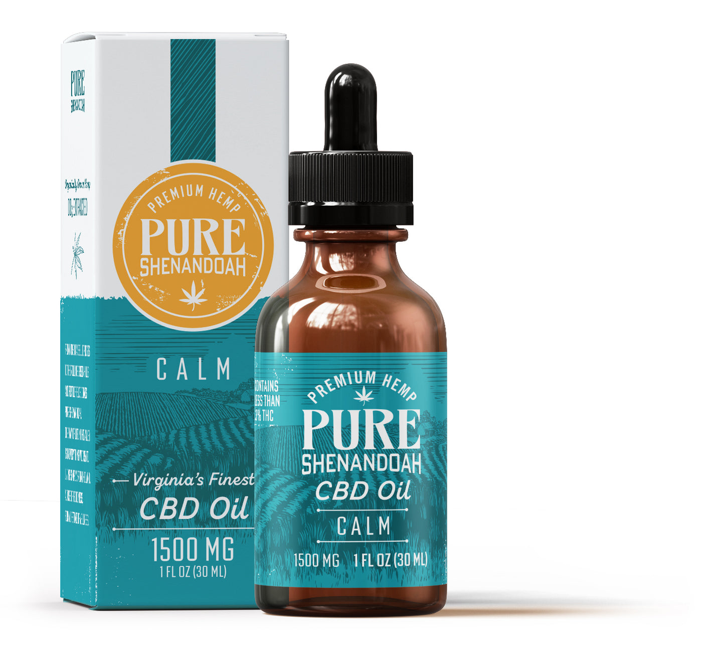 Pure Shenandoah - FULL SPECTRUM CBD Tincture Oil - CALM – RVAC