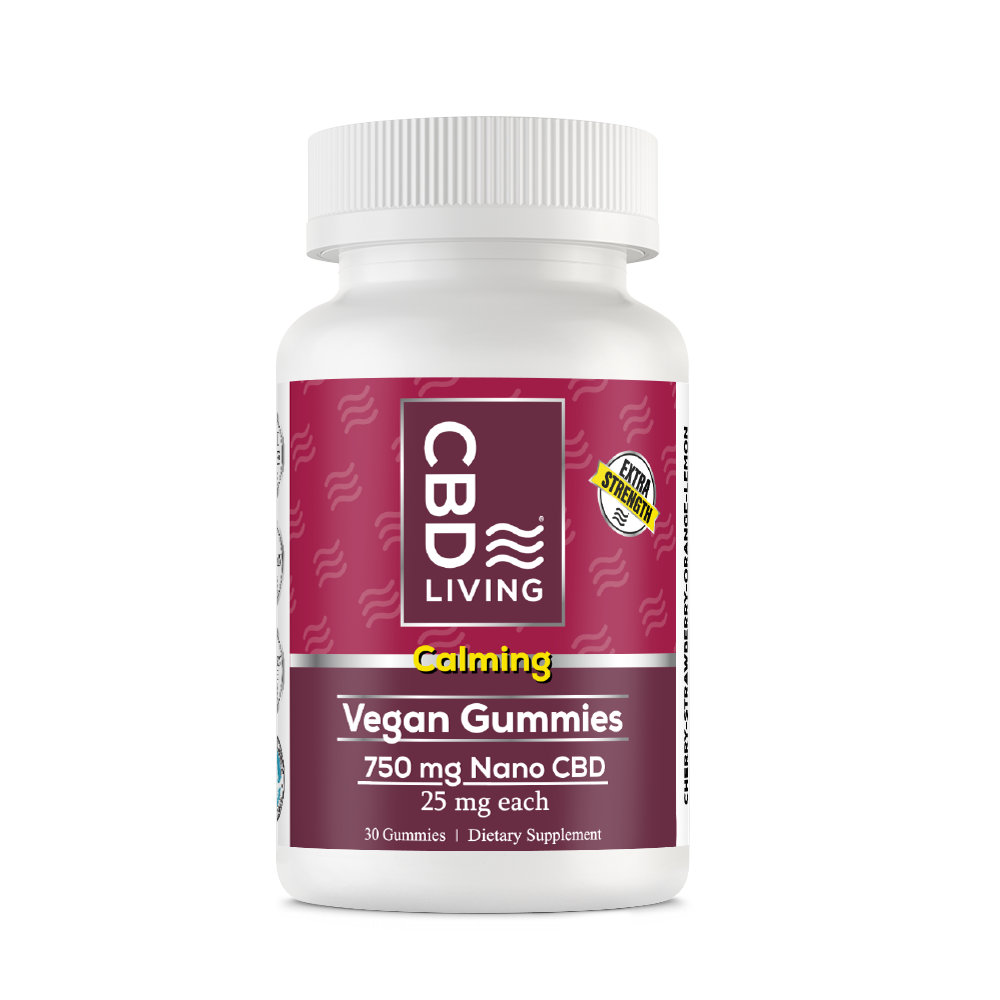 CBD Living - THC-FREE Calming CBD Gummies