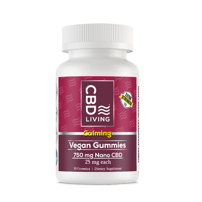 CBD Living - THC-FREE Calming CBD Gummies